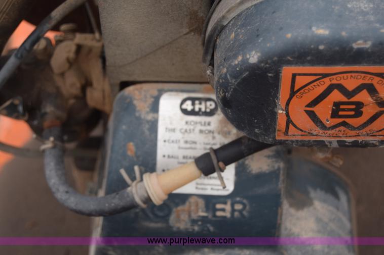 image for item BO9732 Ground Pounder K91T vibratory plate compactor