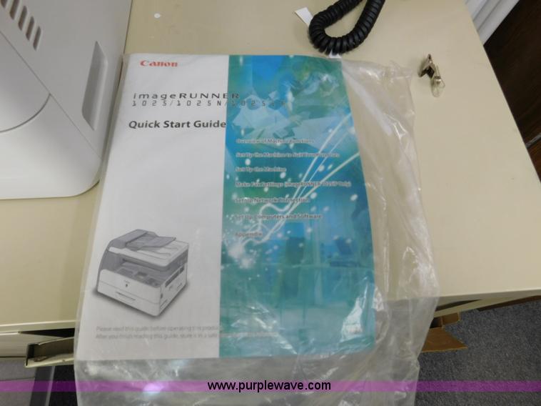 image for item BQ9870 Canon Imagerunner 1025N printer