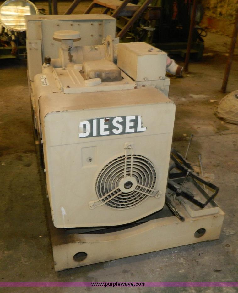 image for item BQ9979 1986 US Army MEP002A generator