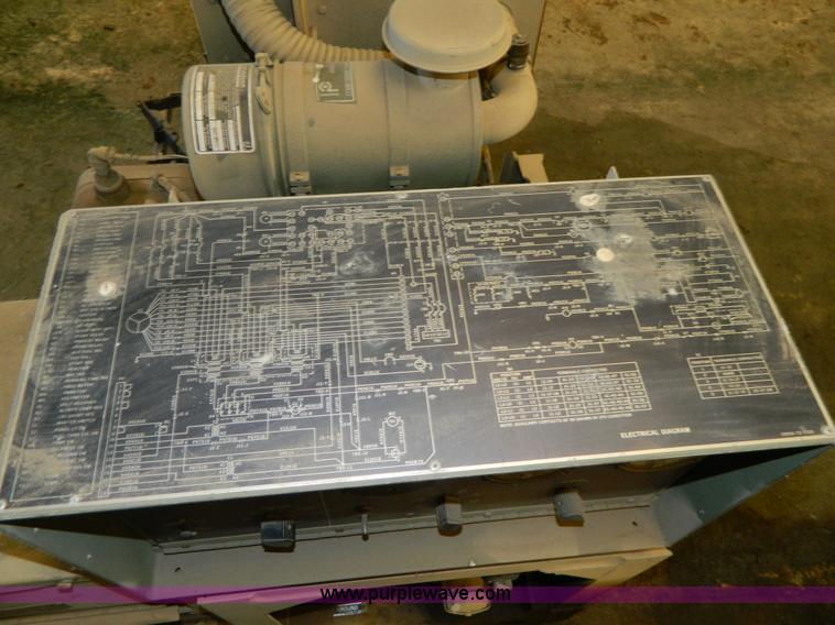 image for item BQ9979 1986 US Army MEP002A generator