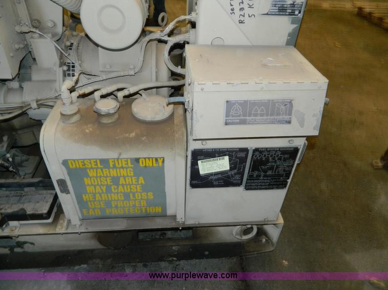image for item BQ9979 1986 US Army MEP002A generator