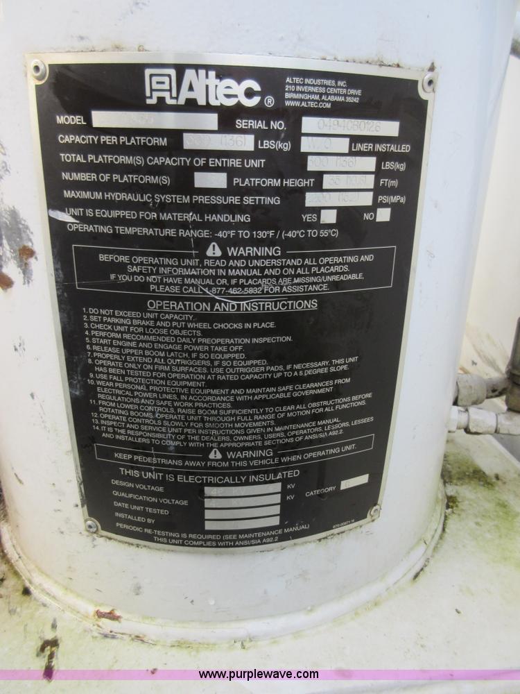 image for item I1857 2000 Ford F550 bucket truck