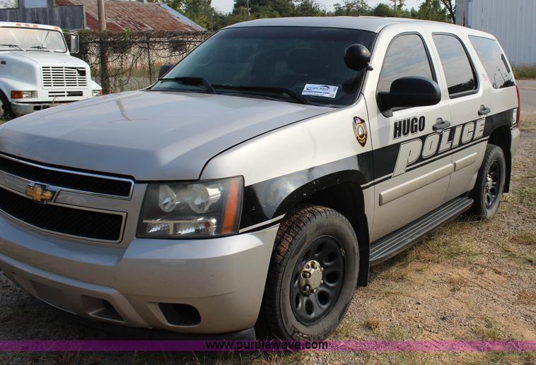 image for item J4354 2008 Chevrolet Tahoe Police SUV