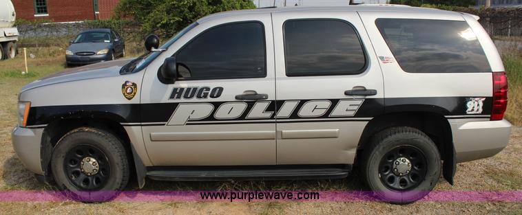 image for item J4354 2008 Chevrolet Tahoe Police SUV