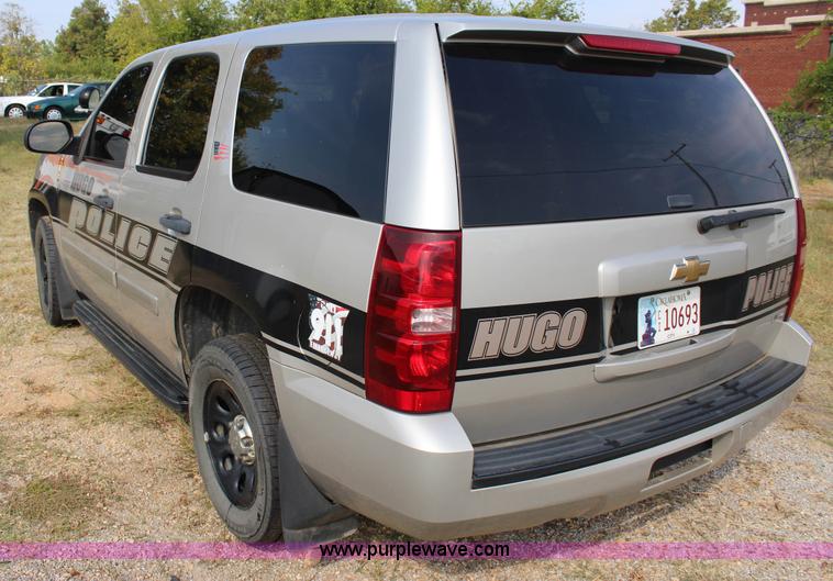 image for item J4354 2008 Chevrolet Tahoe Police SUV
