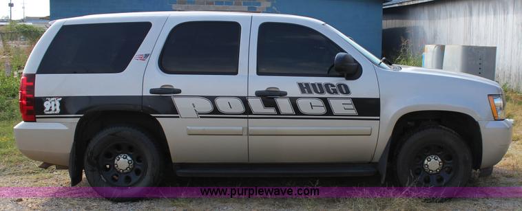 image for item J4354 2008 Chevrolet Tahoe Police SUV