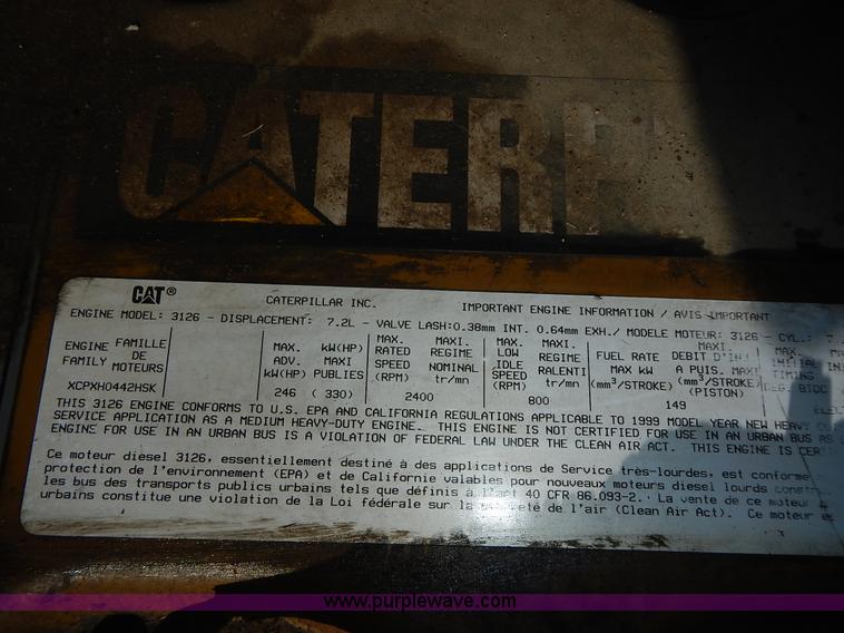 image for item J6314 2000 Freightliner FS65 Thomas school bus