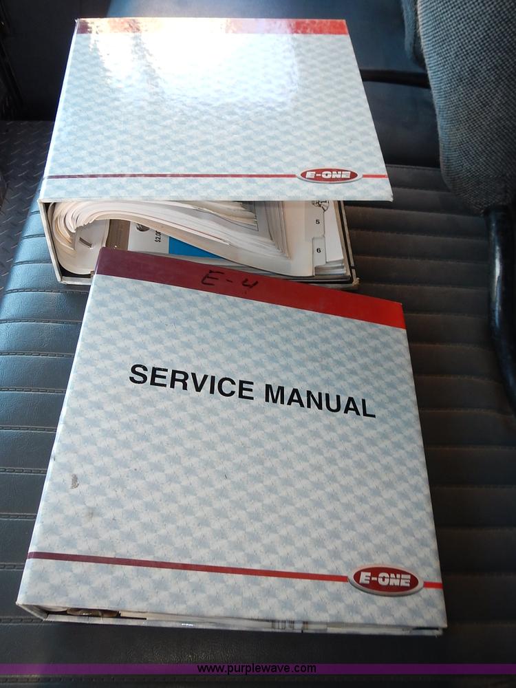 image for item J6335 1995 Emergency One fire truck