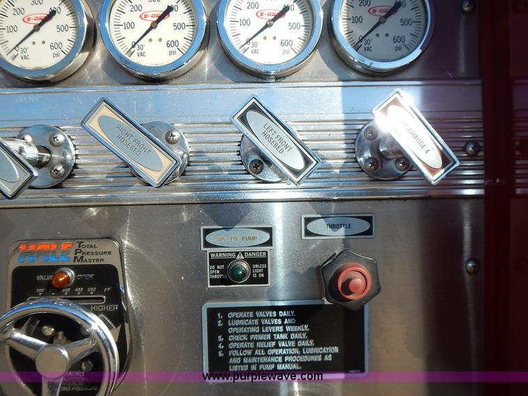 image for item J6335 1995 Emergency One fire truck