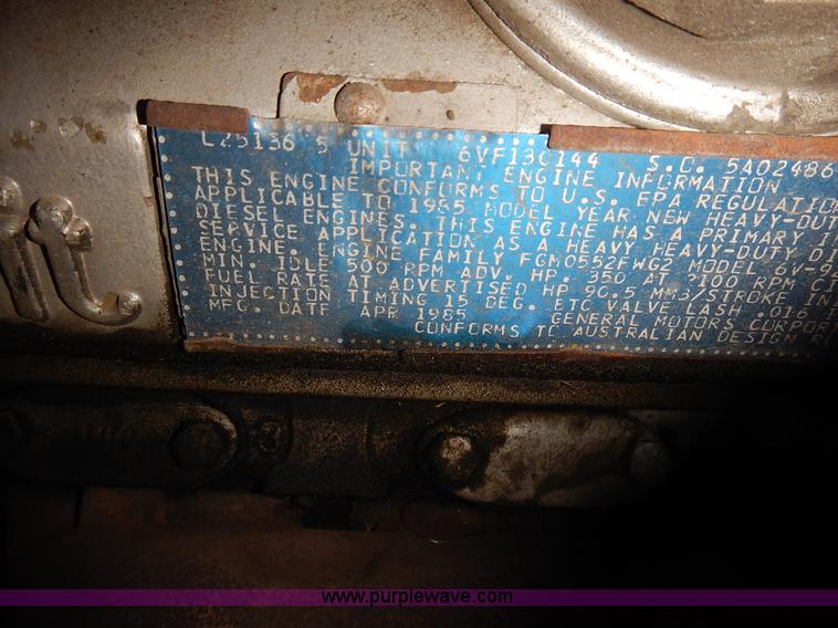 image for item J6335 1995 Emergency One fire truck