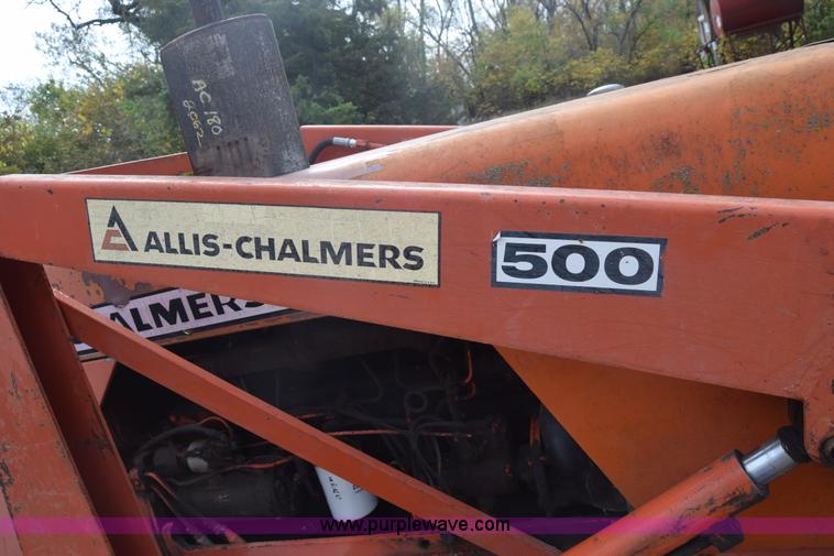 image for item J7011 Allis Chalmers 180 tractor