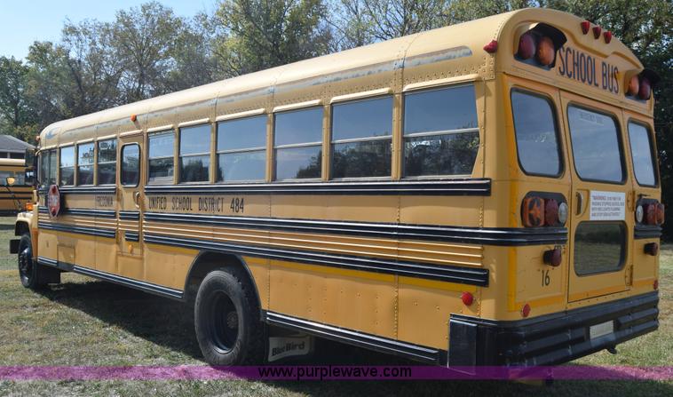 image for item J7026 1995 Chevrolet Blue Bird school bus