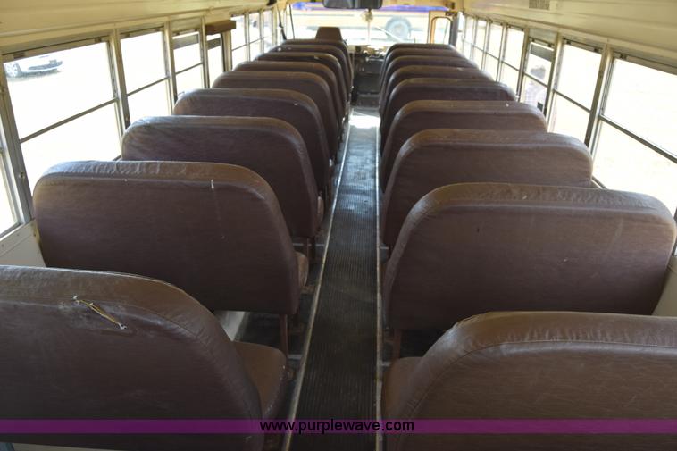 image for item J7026 1995 Chevrolet Blue Bird school bus