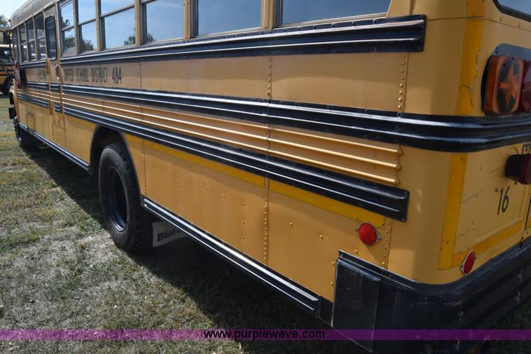 image for item J7026 1995 Chevrolet Blue Bird school bus