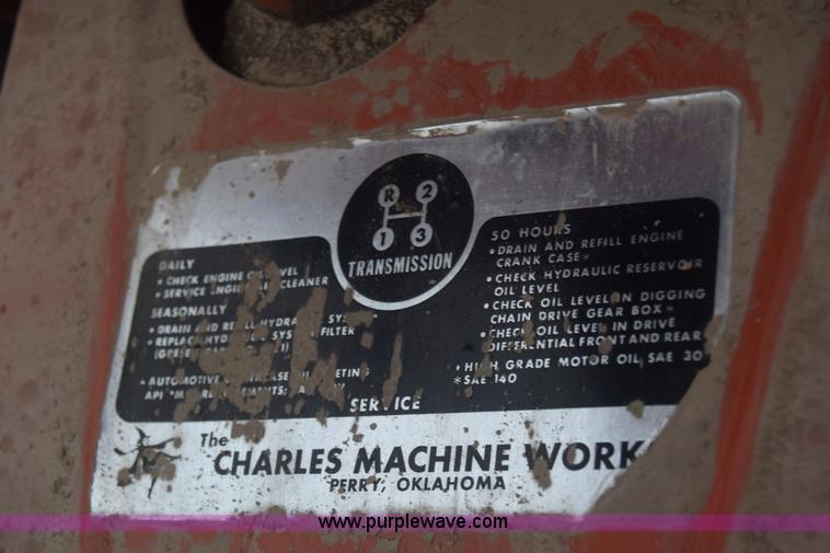 image for item K4906 Ditch Witch J20 trencher