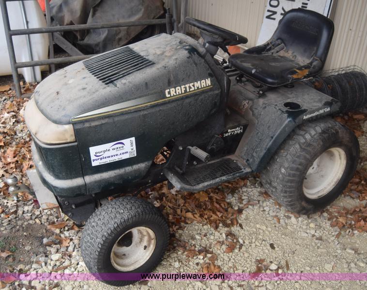 image for item K4907 Craftsman garden tractor