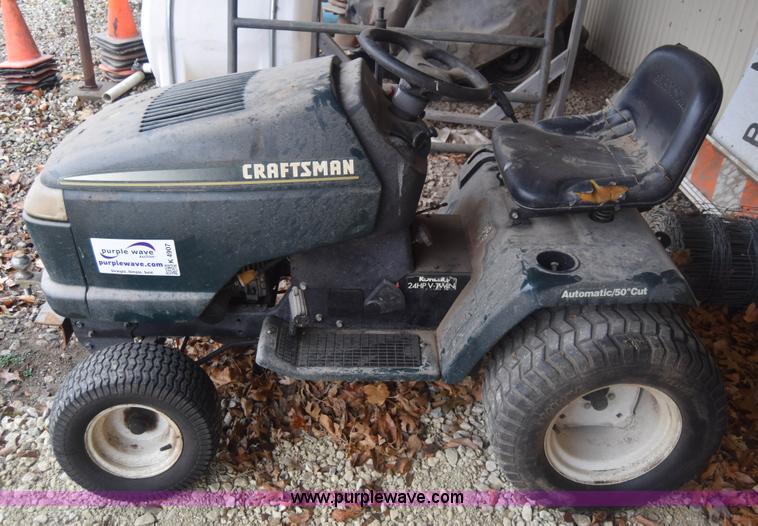 image for item K4907 Craftsman garden tractor