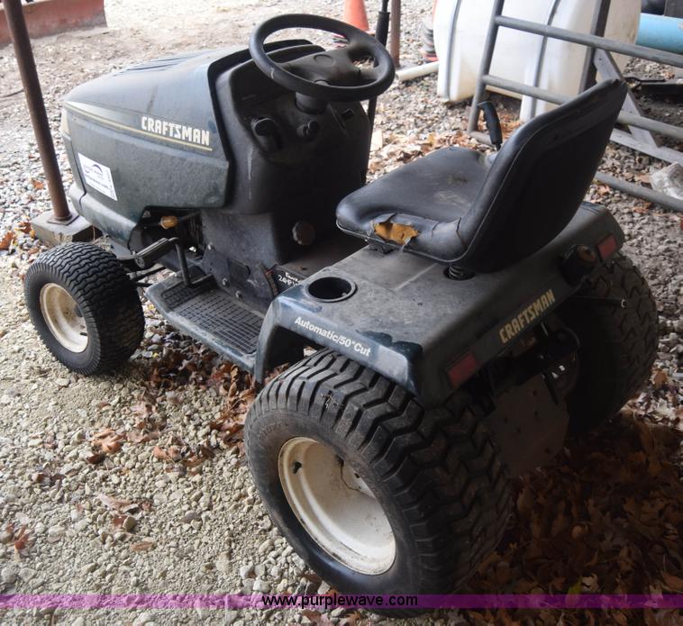 image for item K4907 Craftsman garden tractor