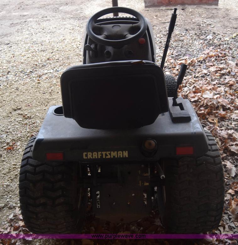 image for item K4907 Craftsman garden tractor