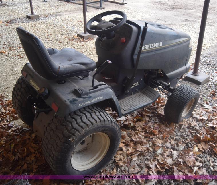 image for item K4907 Craftsman garden tractor