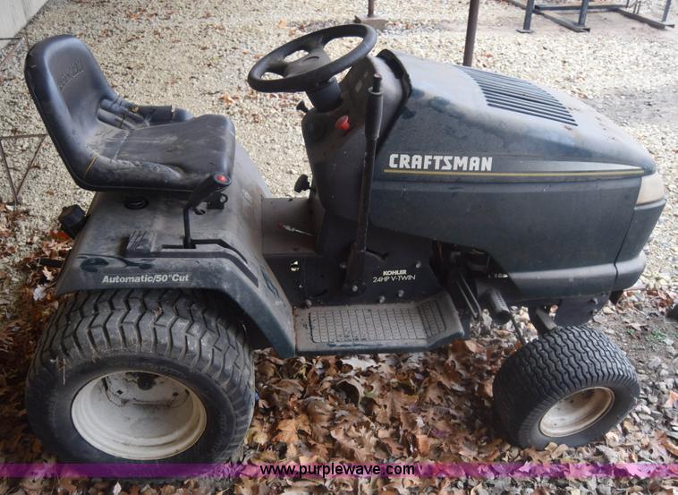 image for item K4907 Craftsman garden tractor