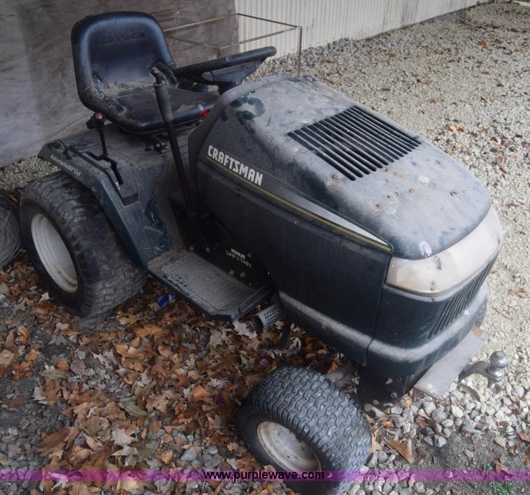 image for item K4907 Craftsman garden tractor