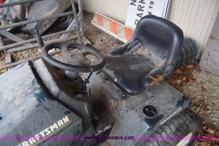 image for item K4907 Craftsman garden tractor