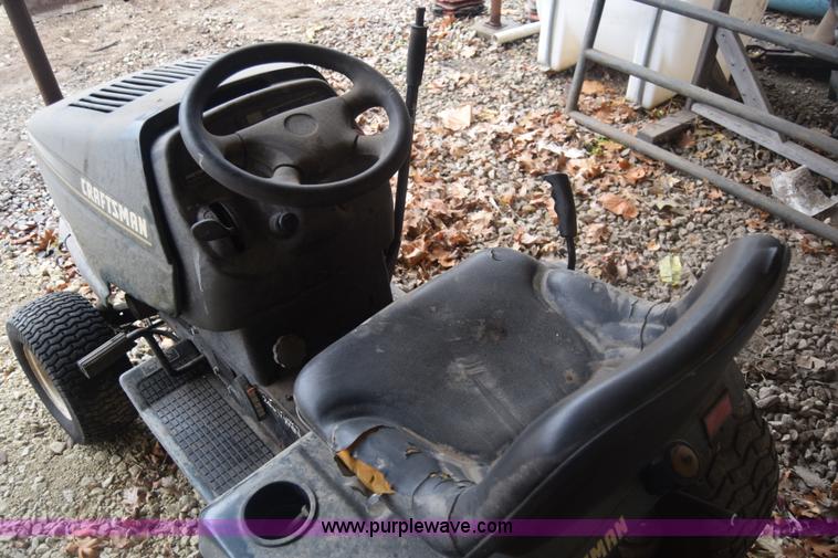 image for item K4907 Craftsman garden tractor