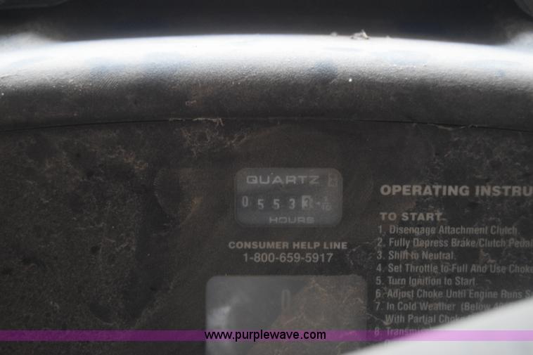 image for item K4907 Craftsman garden tractor