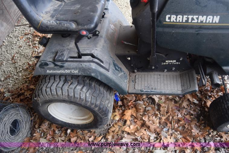 image for item K4907 Craftsman garden tractor