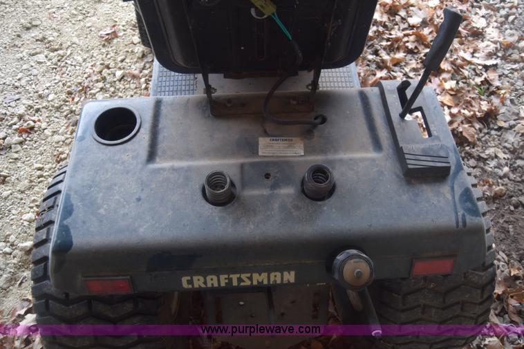 image for item K4907 Craftsman garden tractor