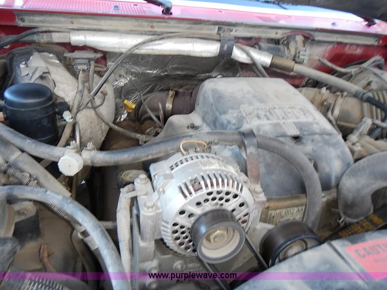 image for item L3511 1997 Ford F350 XL flatbed pickup truck with crane