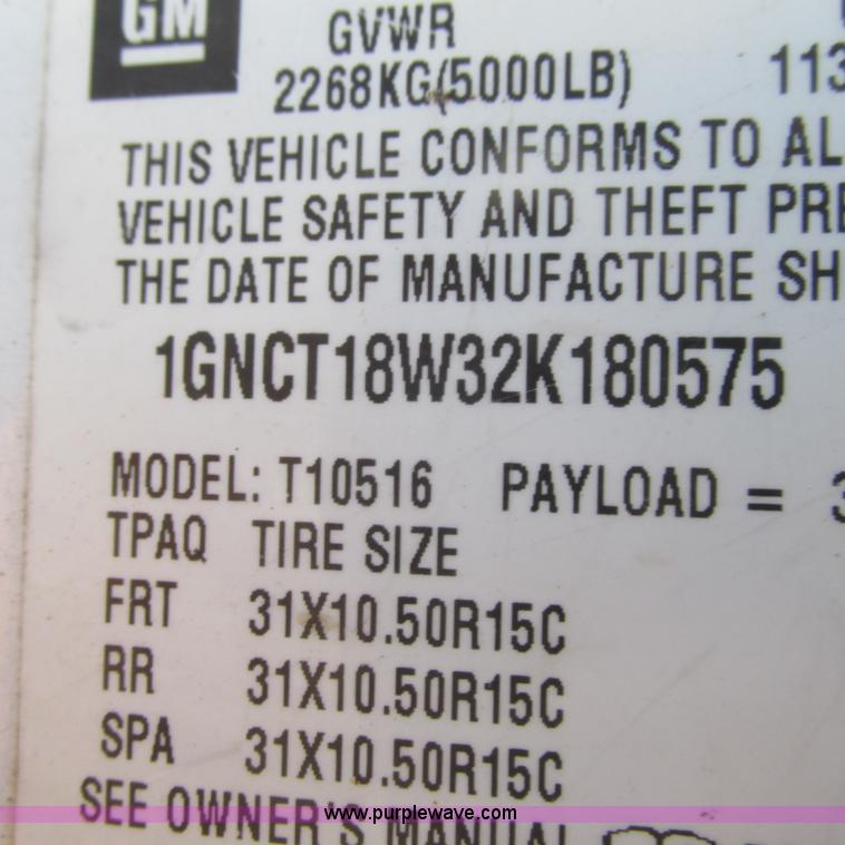 image for item L5323 2002 Chevrolet Blazer LS SUV