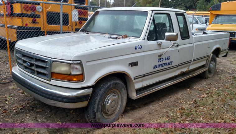 image for item L6000 1995 Ford F250 HD XLT SuperCab pickup truck
