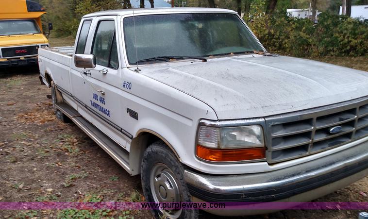 image for item L6000 1995 Ford F250 HD XLT SuperCab pickup truck