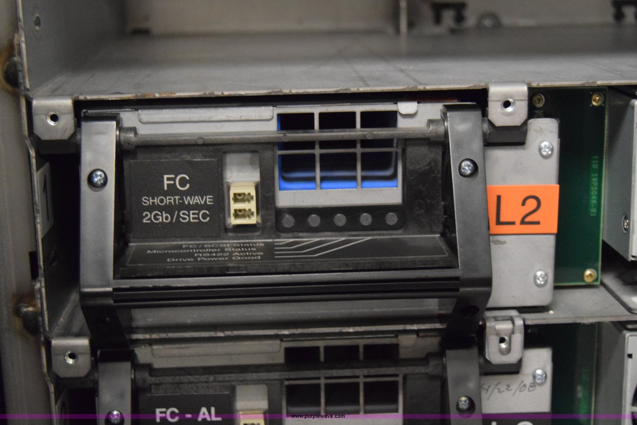 IBM 3584/TS3500 L32 base tape library in Wichita, KS Item BL9840 sold