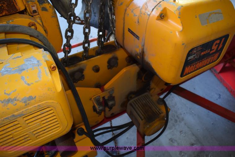 image for item K3275 Harrington crane hoist