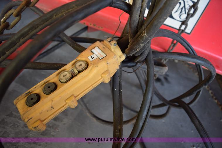 image for item K3275 Harrington crane hoist