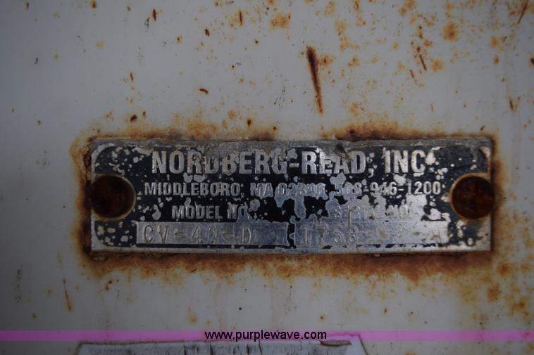 image for item K3280 Norberg-Read CV-40-D vibratory screen