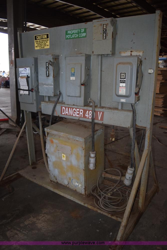 image for item K3334 General Electric power transformer