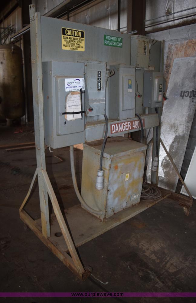 image for item K3334 General Electric power transformer