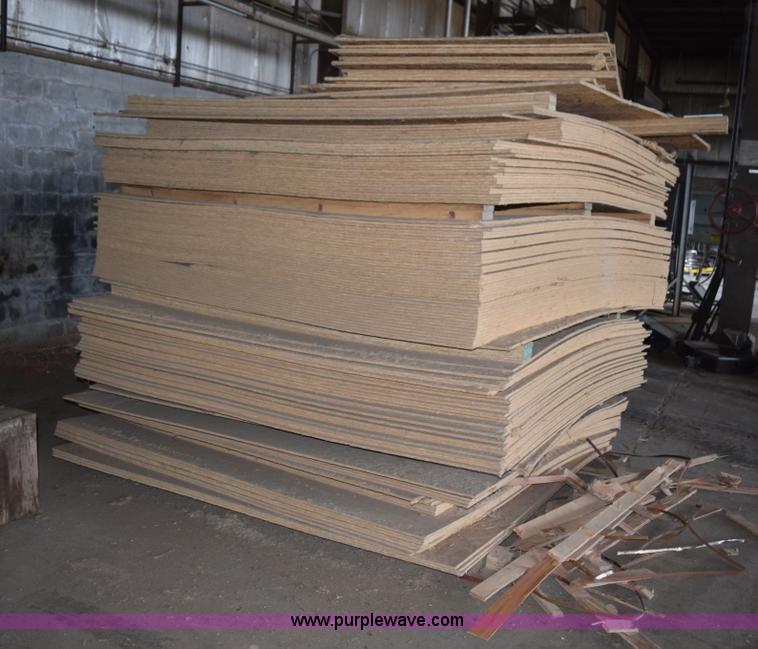 image for item K3336 Approximately 150 sheets of 8' x 8' plywood
