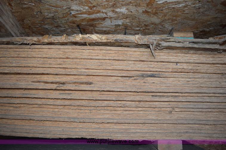 image for item K3336 Approximately 150 sheets of 8' x 8' plywood