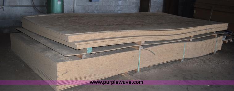 image for item K3338 Approximately 45 sheets of 8' x 16' plywood