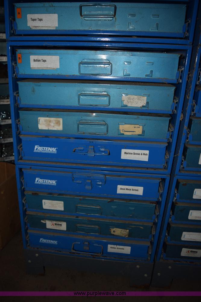 image for item K3377 Assorted Fastenal bins with parts