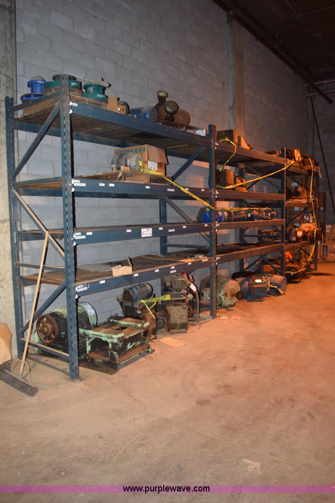 image for item K3435 Assorted pallet racking