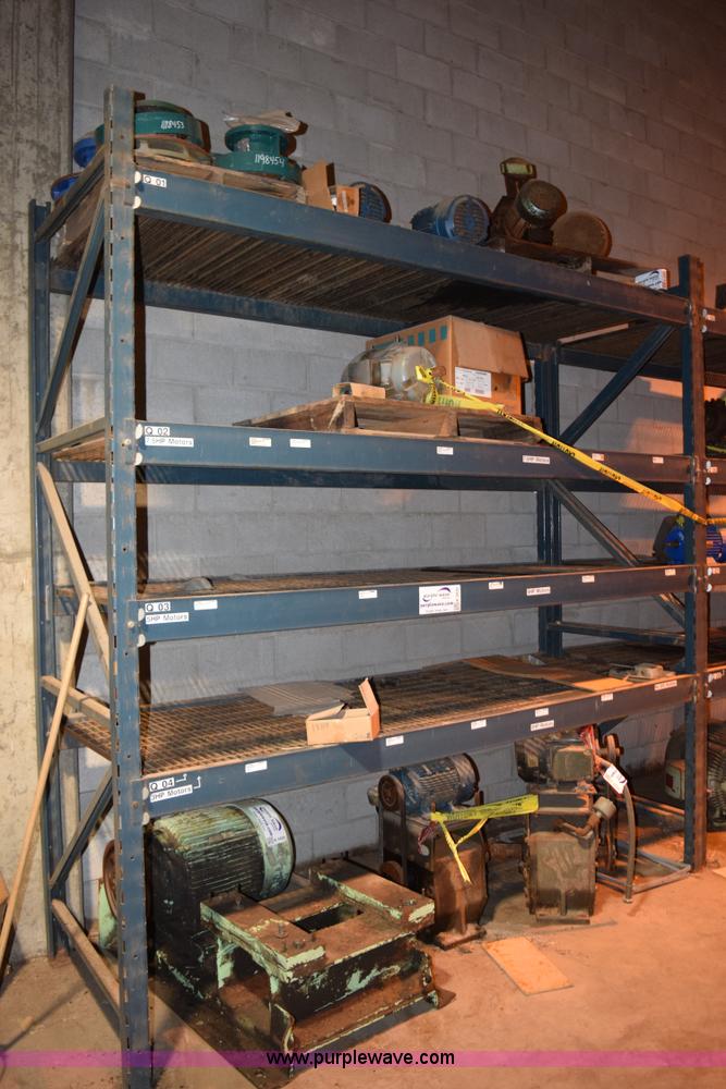 image for item K3435 Assorted pallet racking