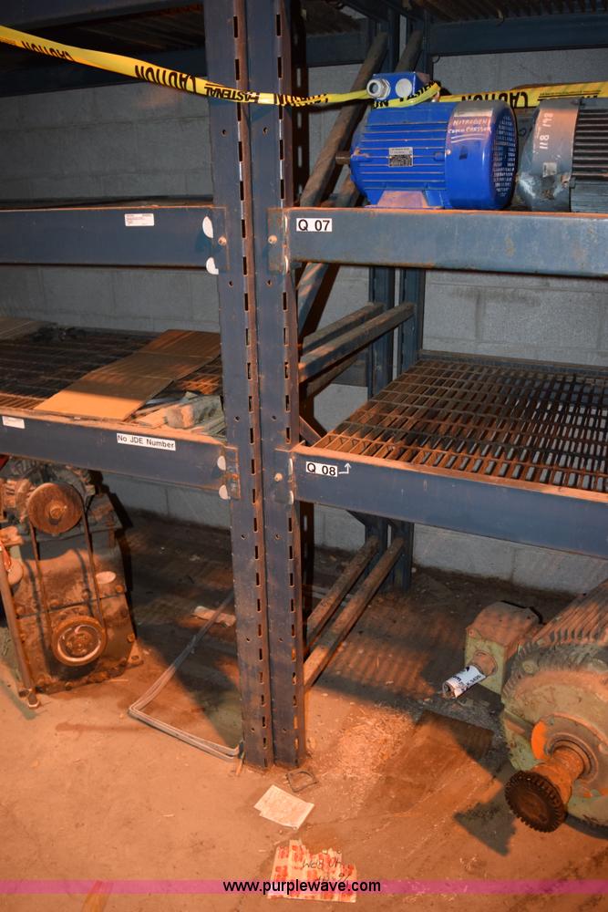 image for item K3435 Assorted pallet racking