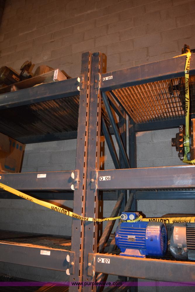 image for item K3435 Assorted pallet racking