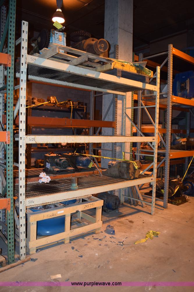 image for item K3436 Assorted pallet racking